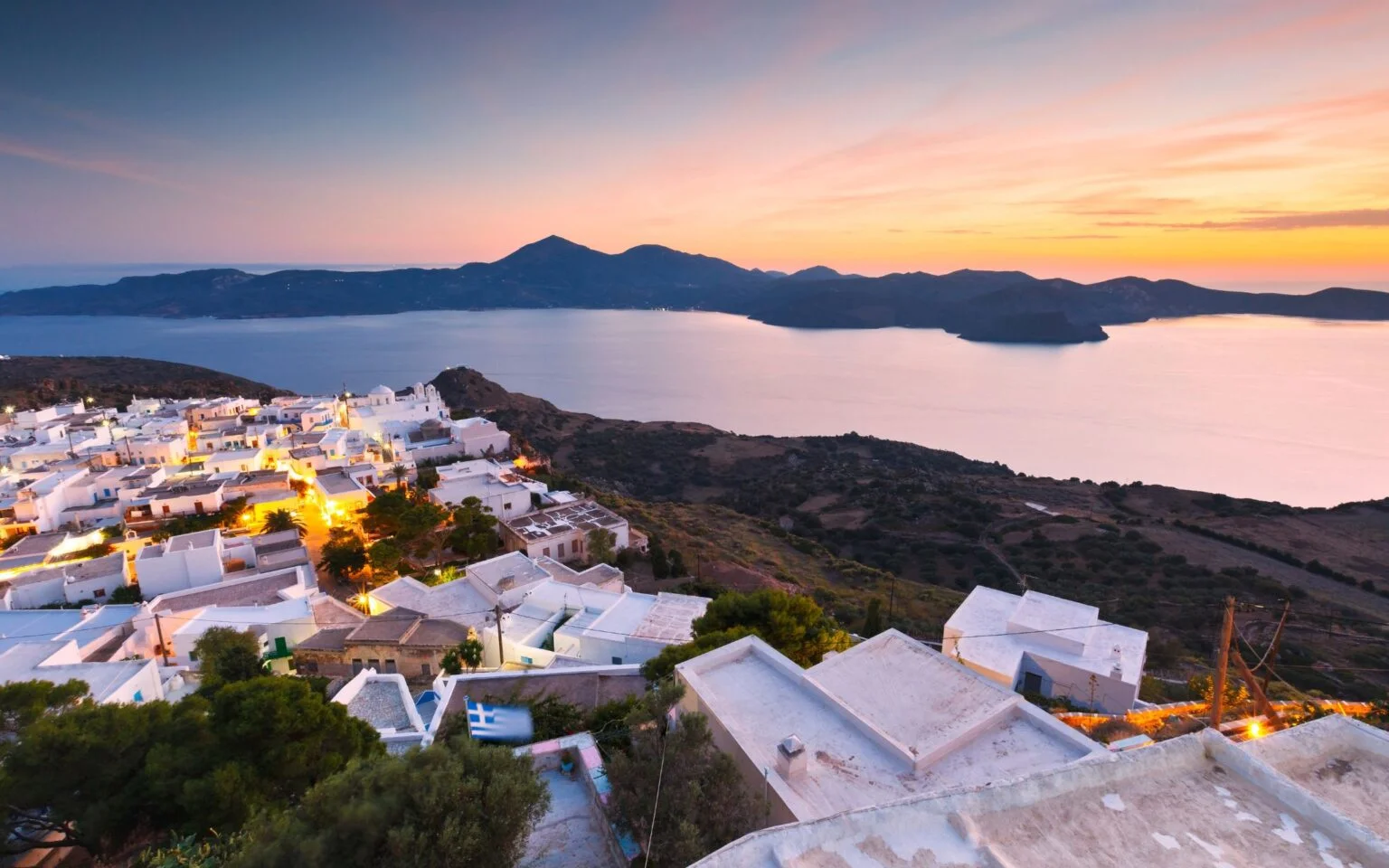 The next stop has to be Milos, one of the most cosmopolitan islands of the Aegean Sea. Despite being known mostly for its admirable architecture and art galleries, Milos is also known for possessing one of the biggest natural ports in the Mediterranean sea, Adamanta. At the same time, some of the most beautiful places one can pay a visit to when having a boat, as they are only approachable by the sea, are Kleftiko and Sarakiniko, two breathtaking sights you cannot miss when going to Milos.